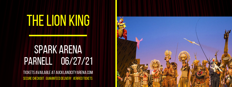 The Lion King at Spark Arena