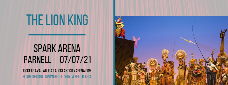 The Lion King at Spark Arena