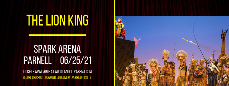 The Lion King at Spark Arena