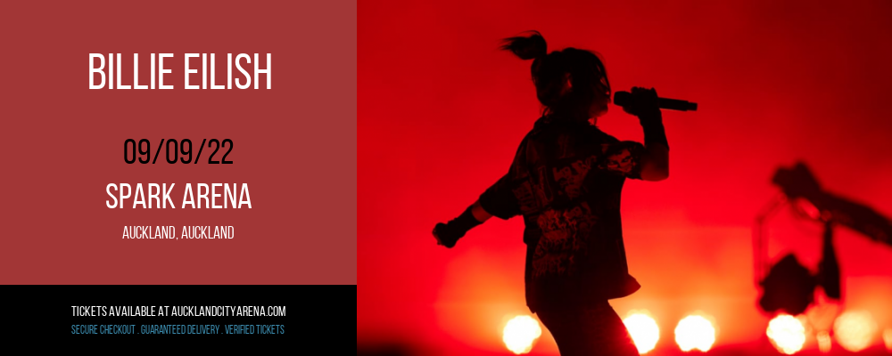 Billie Eilish at Spark Arena tickets Billie Eilish at Spark Arena