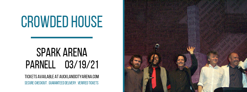 Crowded House at Spark Arena tickets Crowded House at Spark Arena