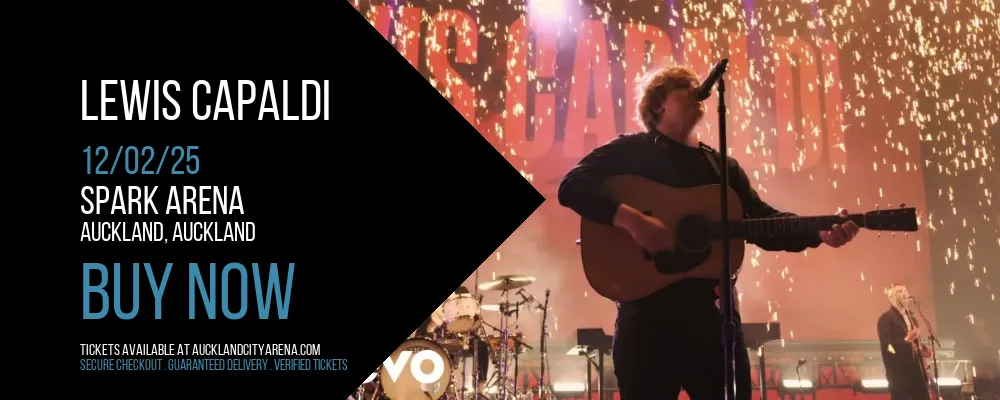 Lewis Capaldi at Spark Arena